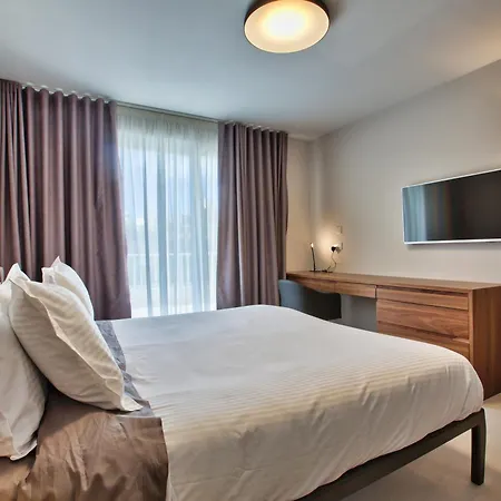 公寓 Sea Front Spacious Valletta Views 斯利马