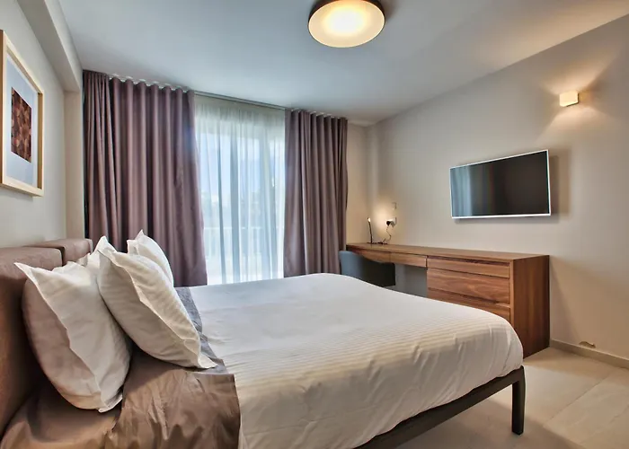 公寓 Sea Front Spacious Valletta Views 斯利马