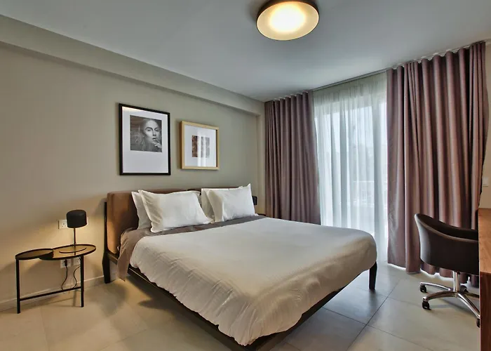 公寓 Sea Front Spacious Valletta Views 斯利马